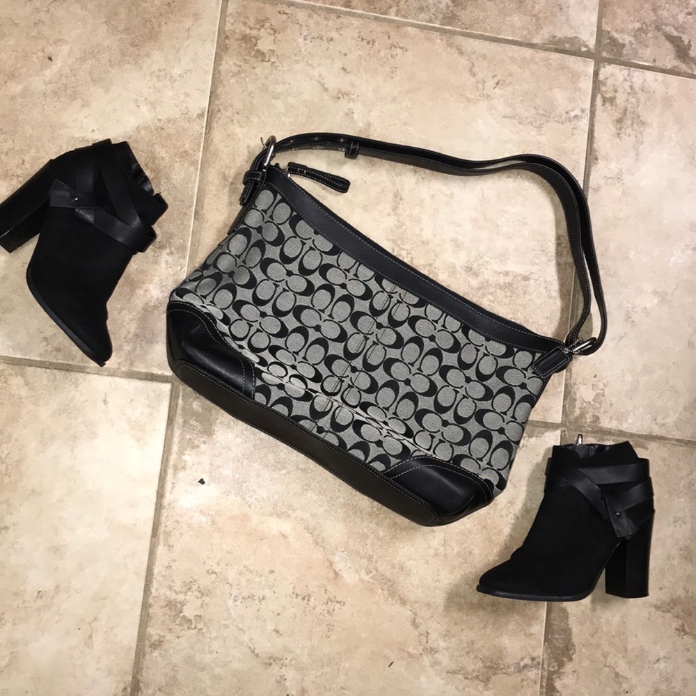 Authentic large coach bag